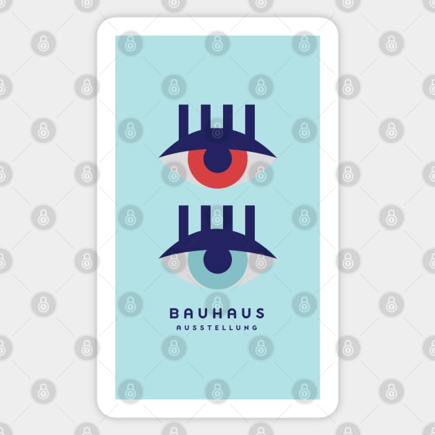 Bauhaus Eyes Sticker by StarDash_World